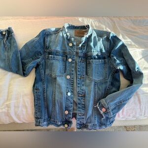 Blank NYC Light Blue Denim Jacket